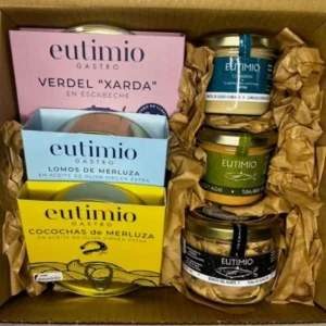Cesta Gourmet Productos Asturianos Regalo Perfecto Conservas Eutimio