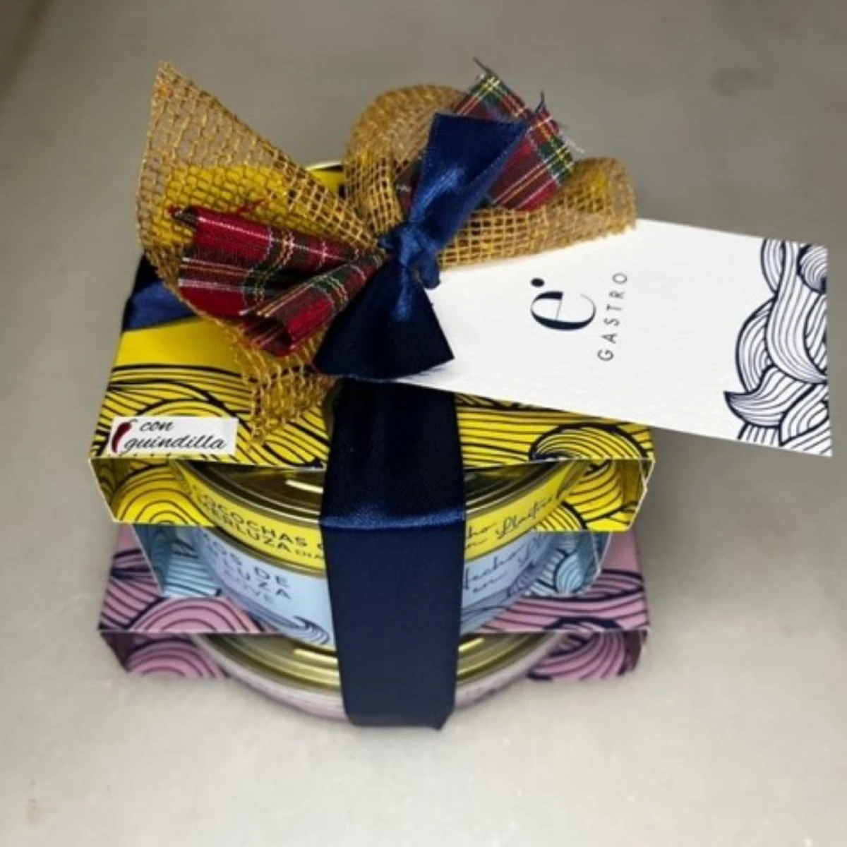 Cesta Regalo Gourmet Asturias Lote Premium conservas gourmet