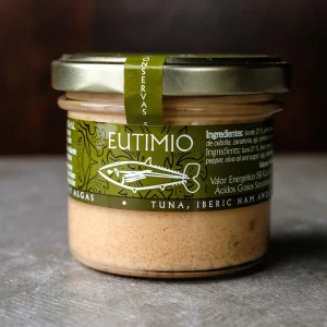 Pastel de Bonito del Norte, Jamón Ibérico y Algas, producto artesanal